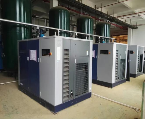 某紡織機(jī)械廠使用神鋼空壓機(jī) 某紡織機(jī)械廠使用神鋼空壓機(jī)